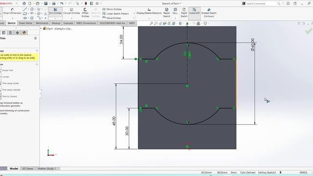 SolidWorks 3D Modeling Tutorial for beginners: Ex 21 | mechanical engineering