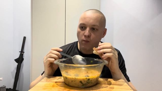 Солянка мукбанг mukbang eating