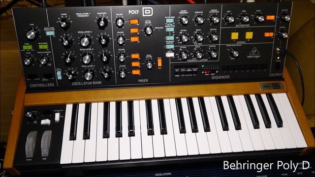 The ultimate key clicking shootout  - Behringer Poly D - Roland Jupiter 4 - Roland Jupiter 6