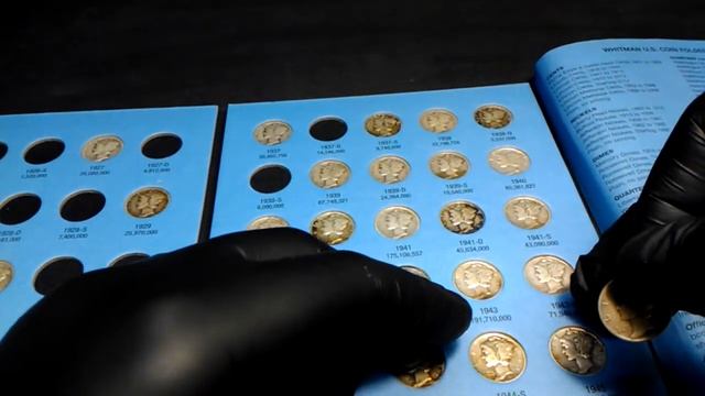 1945-S Mercury Dime for our book. смотреть онлайн