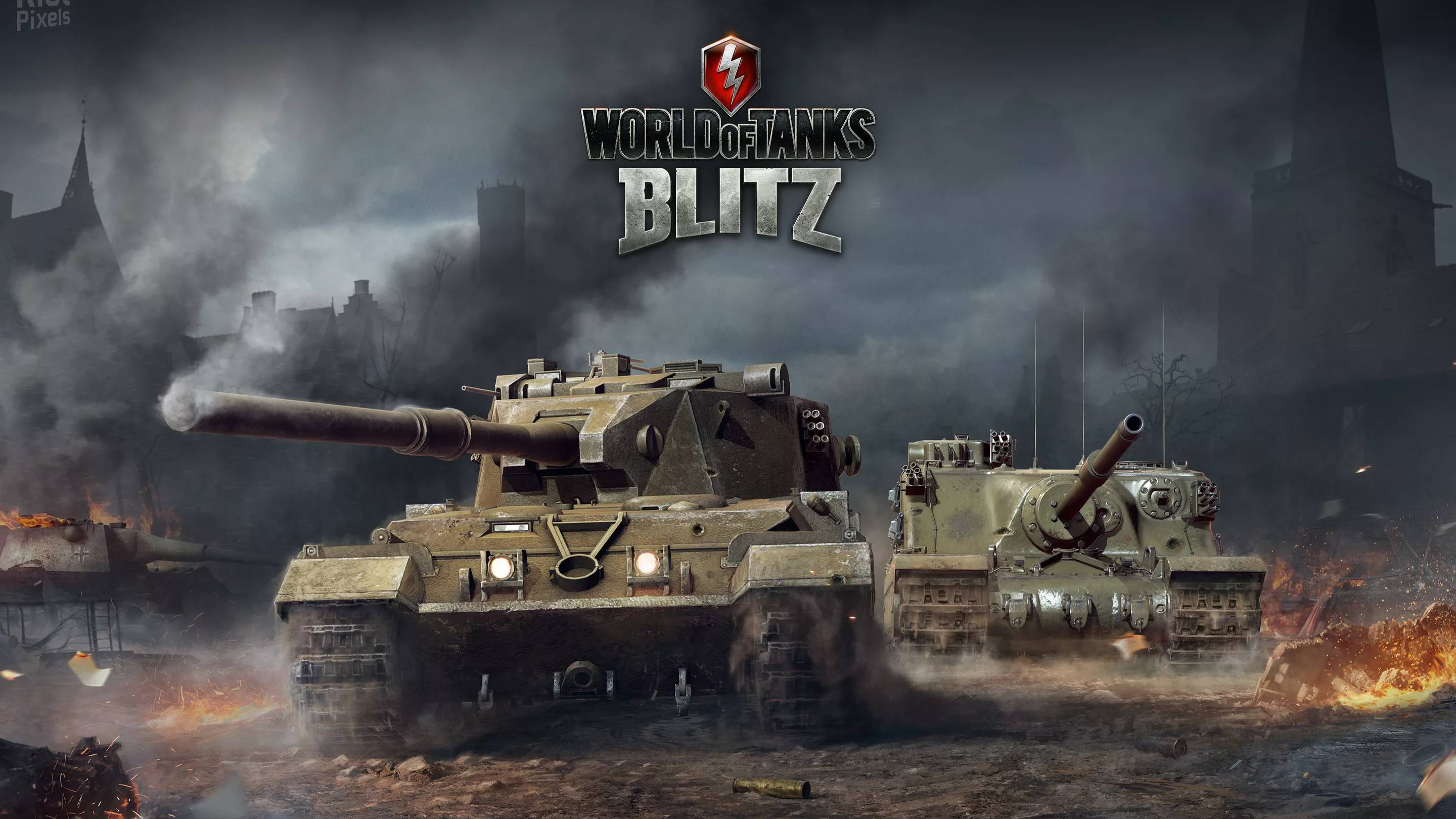 Играем в World of Tanks Blitz / WOT / Блитс / Танки