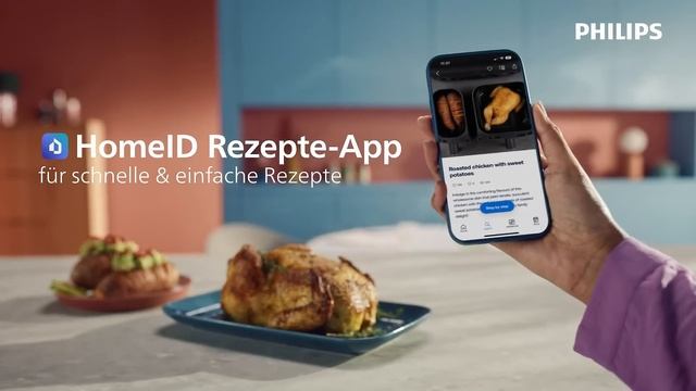 Philips Airfryer 3000 Series Dual Basket I Produktvideo kurz смотреть онлайн
