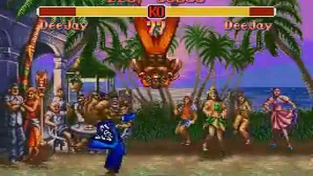 Dee Jay Super Street Fighter 2 (ssf2) character bio / profile + Dee Jay vs Dee Jay смотреть онлайн