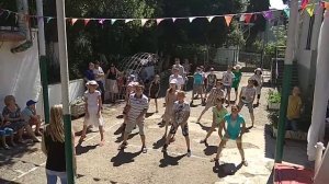 Закрытие школьного лагеря Танец