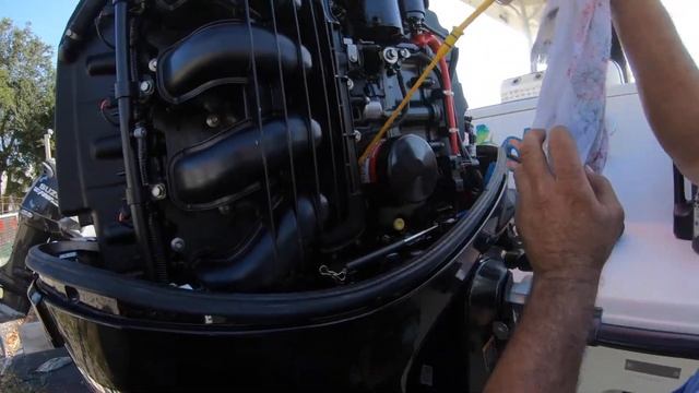 How to - 100 hr service Mercury 150 4-stroke outboard смотреть онлайн