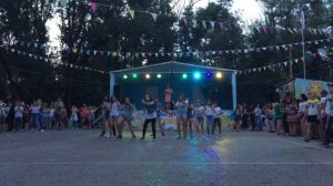 Танец.  ДОЛ Золотая Коса