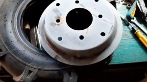 Колёса для мотоблока 4×8 (доработка дисков)