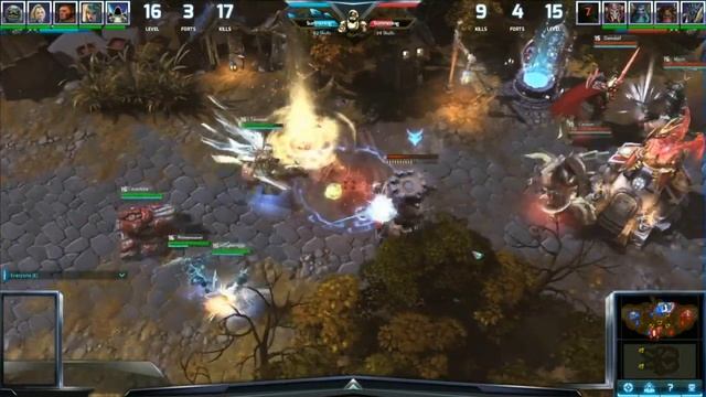 Heroes of the Storm - Live Match (22.01.14) смотреть онлайн