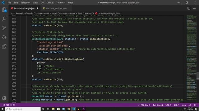 Starsector Planet Market Creation Tutorial Part 2