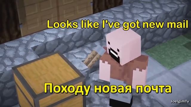 Нотч и Херобрин Поменялись Телами   Minecraft Machinima Майнкрафт Машинима HD