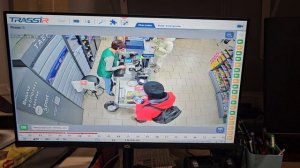 Видео с камеры видеонаблюдения магазина Пятерочка. Камера 1