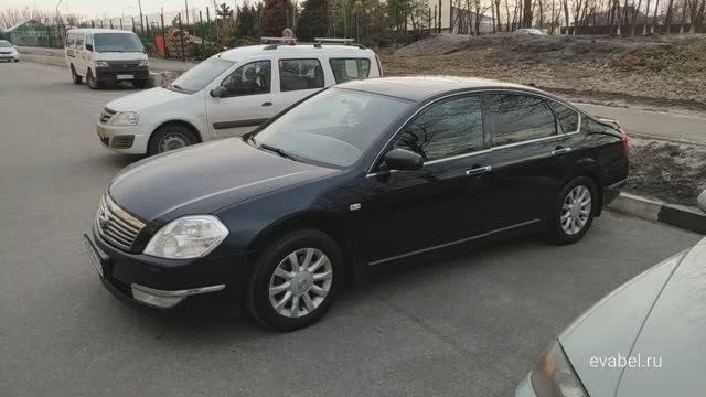 Nissan Teana J31 2wd eva коврики в салон и багажник evabel.ru 8800-222-48-45