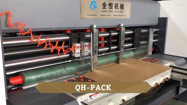 QHRS4 1426L Lead Edge Feeder Slotter Machine  corrugated cardboard slotter machine