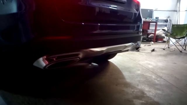 Mercedes Benz exhaust,тюнинг выхлопа смотреть онлайн