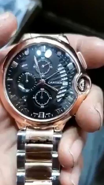 Cartier watch chain copper silver