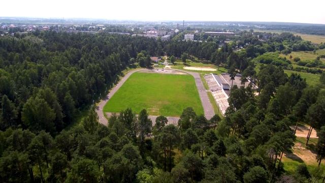 Киржач, Стадион Труд, Шёлковый комбинат