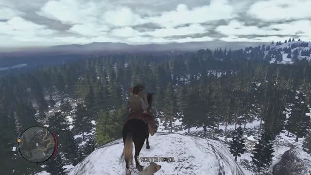 #8 ОХОТА С СЫНОМ/  ОЛЕНИ, КАБАНЫ, ВОЛКИ/ ГРАФИКА ИГРЫ Red Dead Redemption