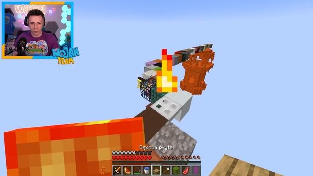 JEDEN BLOK LAWY Challenge w Minecraft! смотреть онлайн