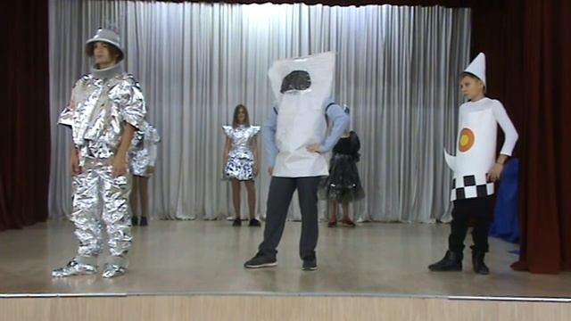 Космическая фантазия МБОУ лицей 1 смотреть онлайн