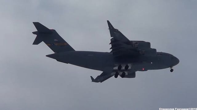 Boeing C-17A Globemaster III Визит в Москву. смотреть онлайн