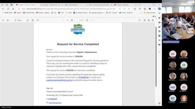 17 April 2024 - Mercury Bay Community Board meeting - Part 2 of 2