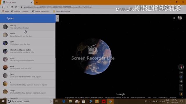 Planets on Google Maps|Google maps Trick смотреть онлайн