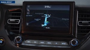 2022 Hyundai Solaris - Навигация. Меню
