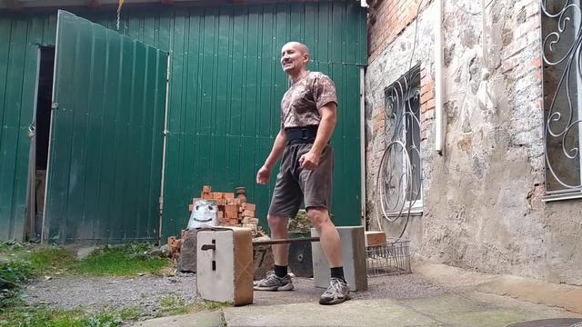 Тяга 100 кг одной рукой. смотреть онлайн