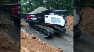 Самосвал на гусеничном ходу