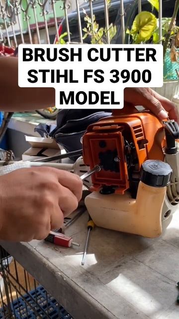 CHANGE CARBURETOR / BRUSH CUTTER STIHL FS 3900 MODEL смотреть онлайн