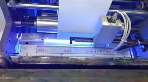 UV Curing lights,UV LED LIGHTS on Alliance Flexo Printing Machine,By Vaibhav Sharma +91-9888888364,