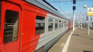 ЭД4М-0304 На станции Железнодорожная