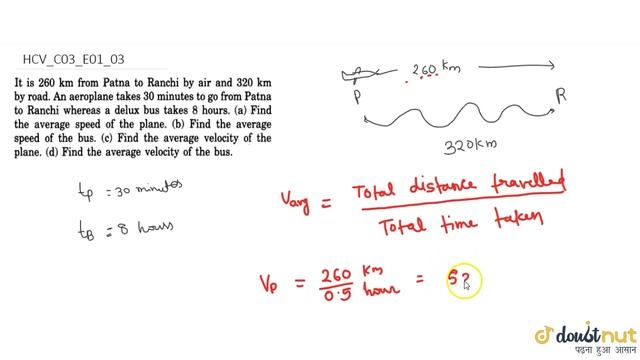 It is 260 km from Patna to Ranchi by air and 320 km by road.an aeroplane takes 30 minutes to go ... смотреть онлайн
