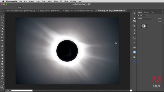 Solar Eclipse Imaging Techniques (Part 1) Current Adobe Photoshop Only