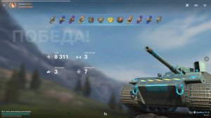 Игра Танки Блиц | Waffen F1.0 | Бой на Мастера | Каньон | Tanks Blitz