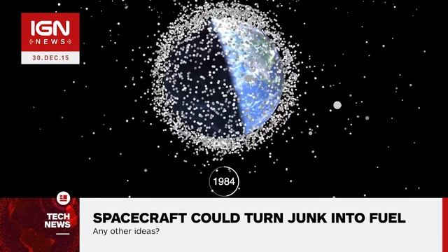 Here's How Scientists Want to Turn Space Junk Into Fuel - IGN News смотреть онлайн