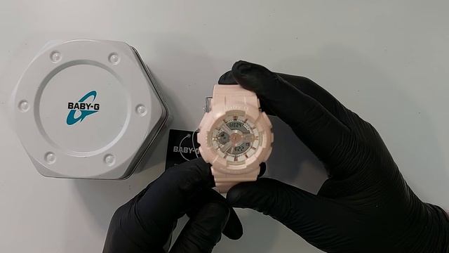 CASIO BABY-G BA-110RG смотреть онлайн