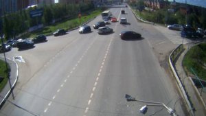Перекресток улиц Ленина и Мирная