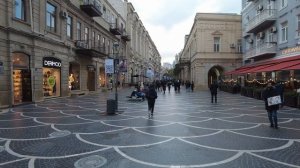 Прогулка по центру БАКУ | Улица Низами — азербайджанский Арбат | Азербайджан