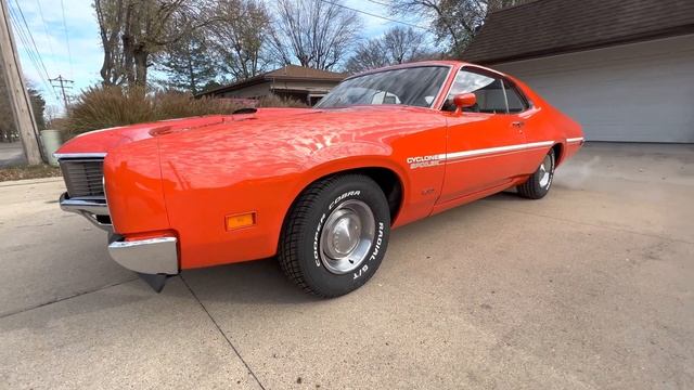 1970 Mercury Spoiler Cyclone 429 Cobra Jet смотреть онлайн