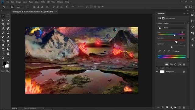 Alien planet | H graphic |  photoshop Speed Art | Photoshop Manipulation