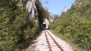 Мокра Гора - Вишеград: продолжение живописной узкоколейной железной дороги Шарган-Восемь! Ч.2/2. UHD