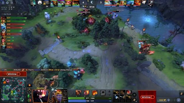 КРАСИВАЯ ИГРА!! Team Spirit vs Virtus.Pro I PGL WALLACHIA SEASON 1 смотреть онлайн