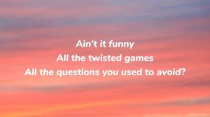 Olivia Rodrigo - traitor (Lyrics)