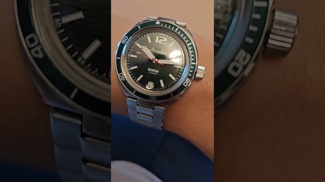 vostok amphibia Neptune dark green