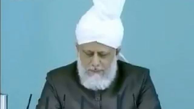 Проповедь Хазрата Мирзы Масрура Ахмада (09-07-10) часть 2 смотреть онлайн