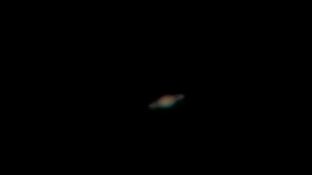 Saturn through an 8" XT8 Orion Dobsonian Telescope смотреть онлайн
