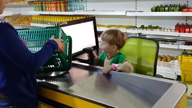 Город профессий - кассир в супермаркете, Киев, Art Mall  ч.7