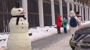 ЗЛОЙ СНЕГОВИК РЕАКЦИЯ ЛЮДЕЙ НА ПРАНК