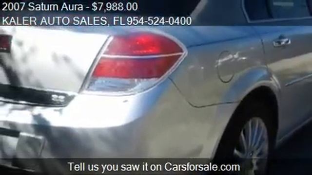 2007 Saturn Aura XR for sale in Oakland Park FL 33334 at KA